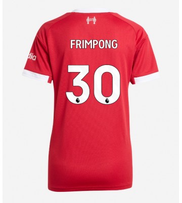 Liverpool Jeremie Frimpong #30 Replik Heimtrikot Damen 2025-26 Kurzarm
